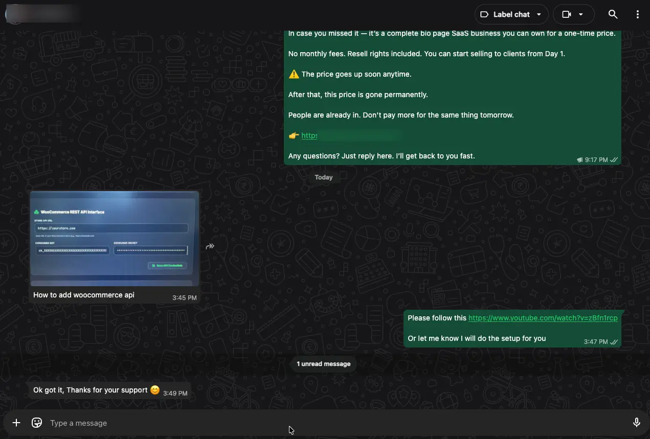 WhatsApp client review